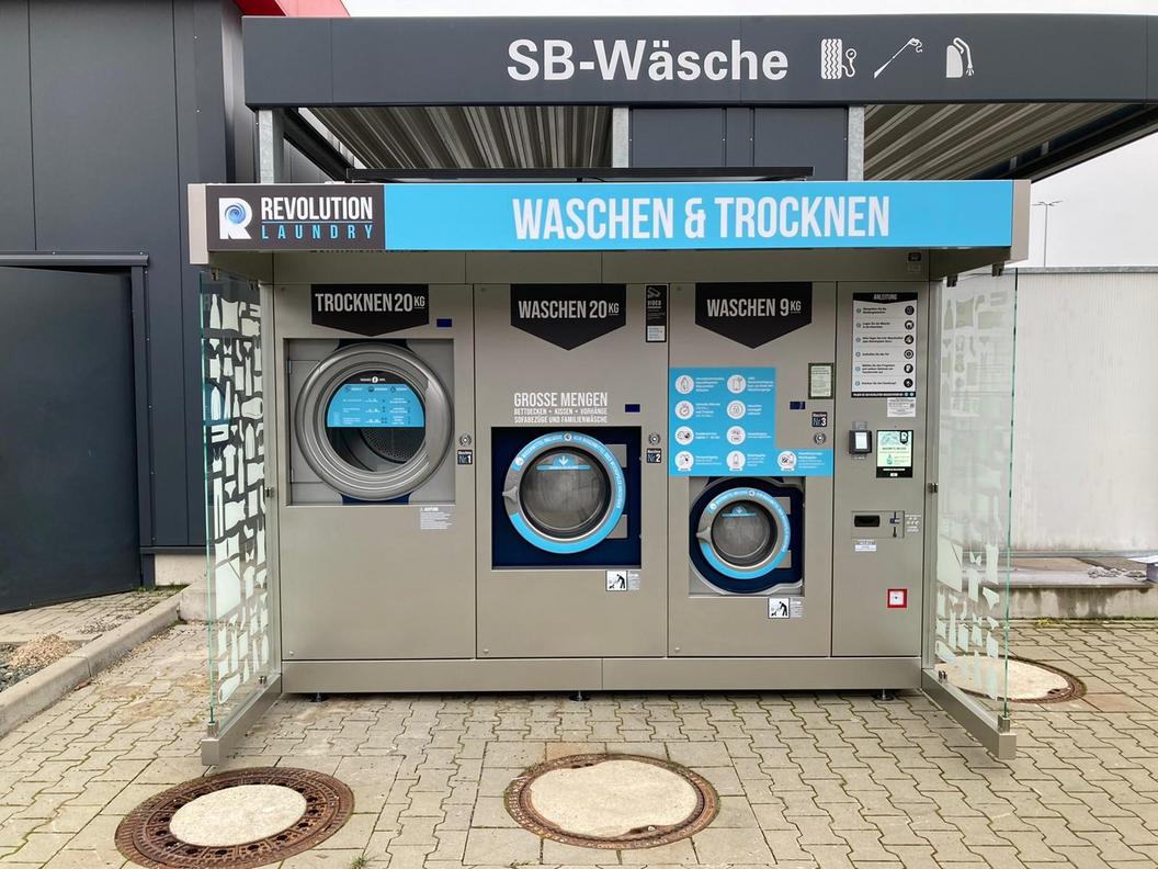 Waschautomat auf dem SVG Autohof Merenberg